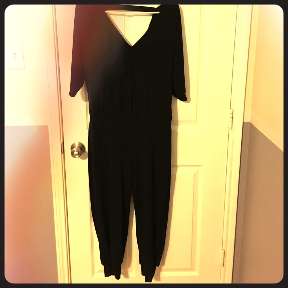 Romper jumper harem pants