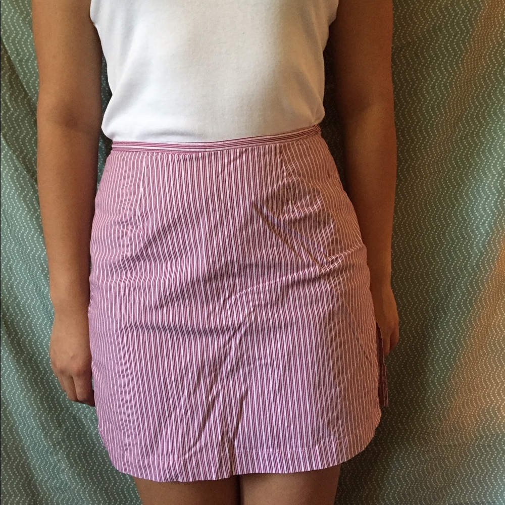 Vintage Striped Skort