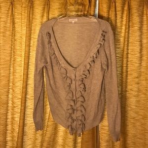 Joseph A. Button Up Grey Cardigan