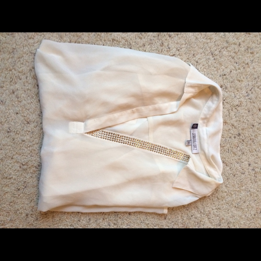 Sheer JLO blouse
