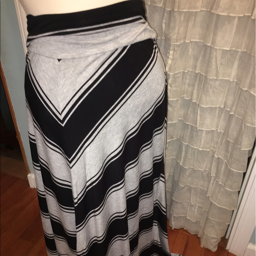 Merona Chevron Maxi Skirt