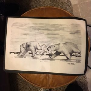 Set of 4 berling sea originals placemats vinyl