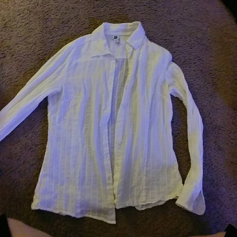 White button up