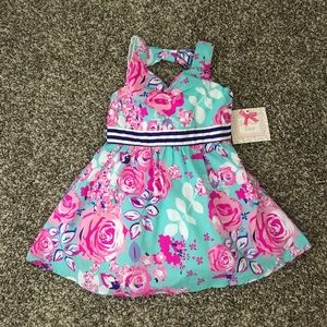 Toddler floral dress