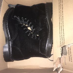 Velvet Dr. Martens