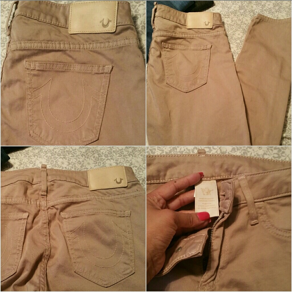 True Religion Khaki Slim Pants