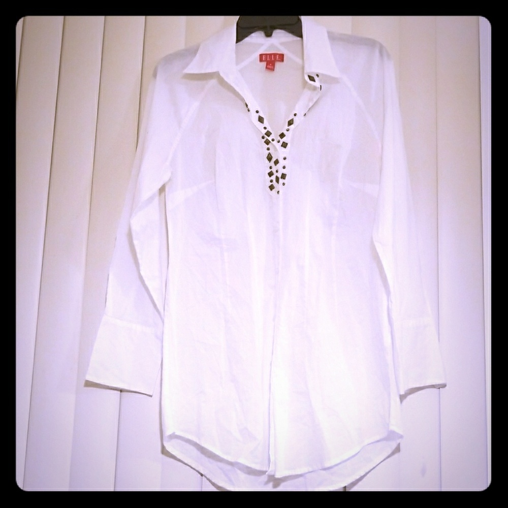 White Soft Cotton Blouse