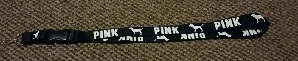 VS Pink lanyard