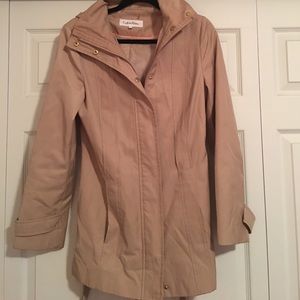 Calvin Klein rain coat