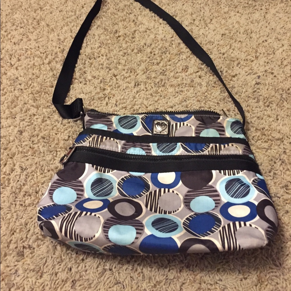 Blue Brighton Crossbody