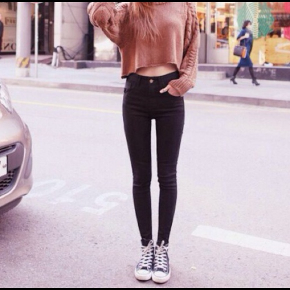 Levi's Modern Rise Bold Curve Skinny Jeans Black