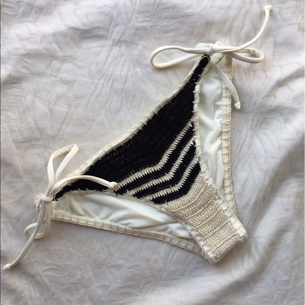 NWT Billabong Rena Crotchet Bikini Bottom