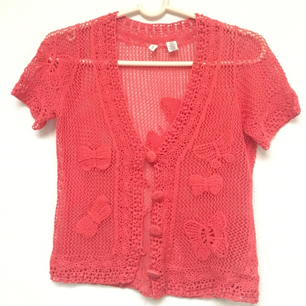 Anthropologie Crochet Top