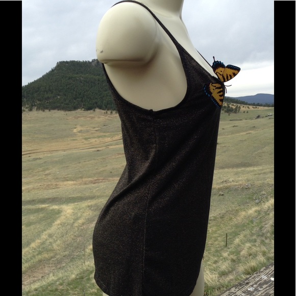 Jennifer Lopez Shimmery Spaghetti Strap Tank - Picture 2 of 6