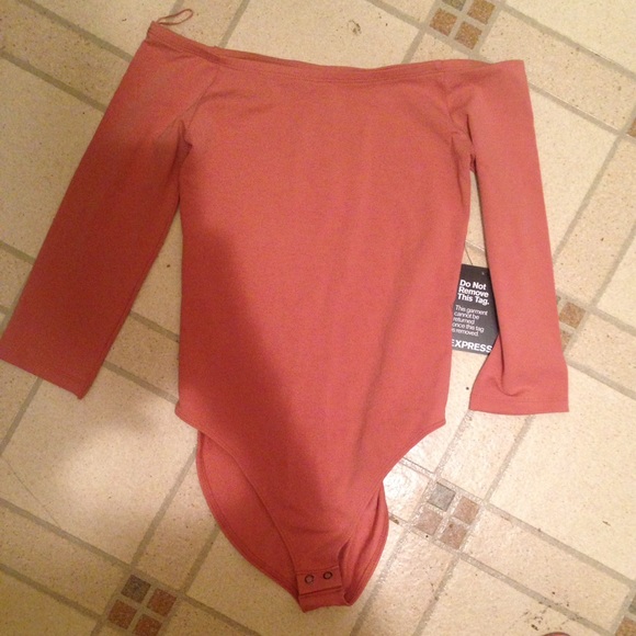 Express Tops - Express one 11 off the shoulder bodysuit