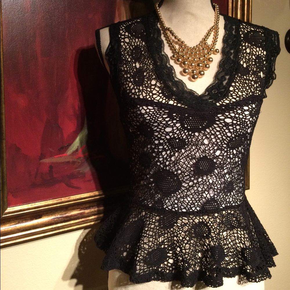 Adorable black sexy top