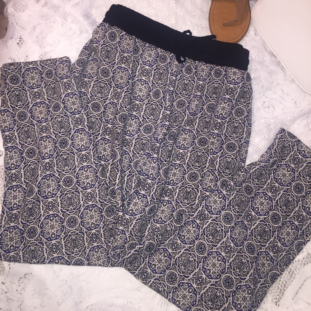Darjoni womens loose fit printed pants