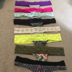 Pink thong bundle