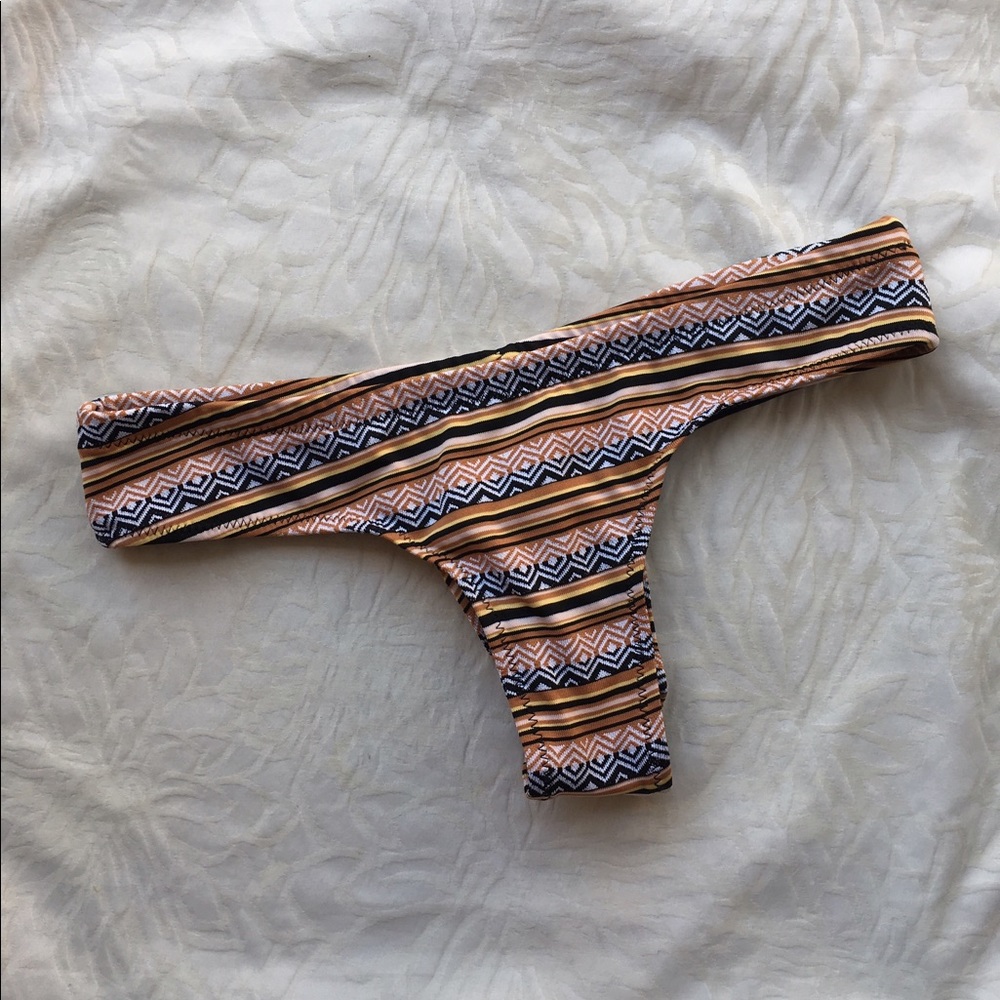 Volcom Cheeky Printed Bikini Bottoms