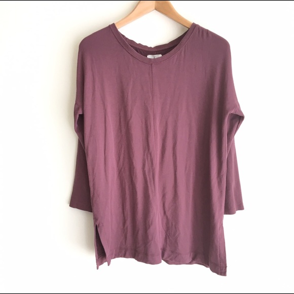 Lou & Grey Tops - Lou & Grey Purple Signaturesoft Slouchy Tee