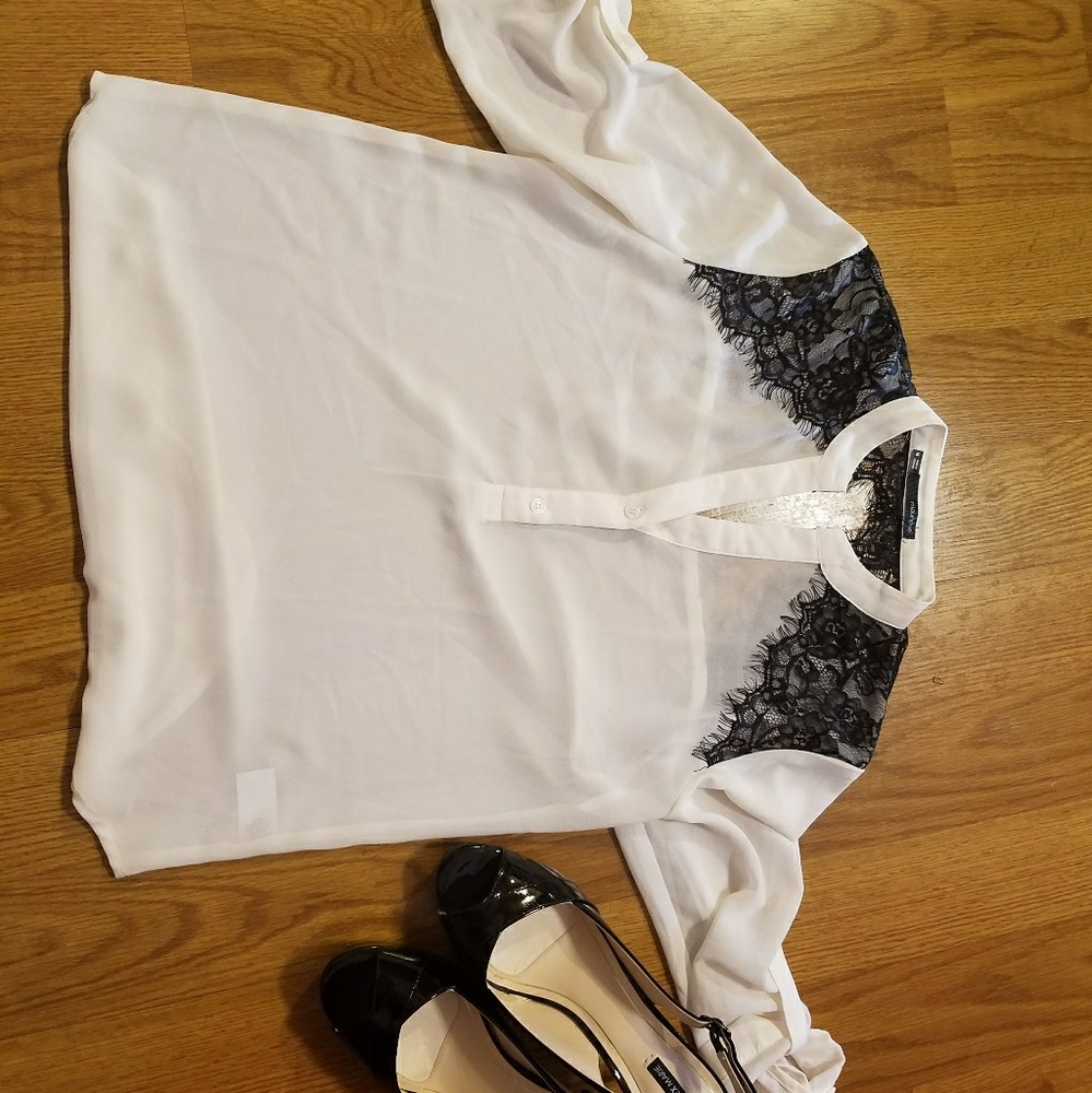 Maurices lace tunic