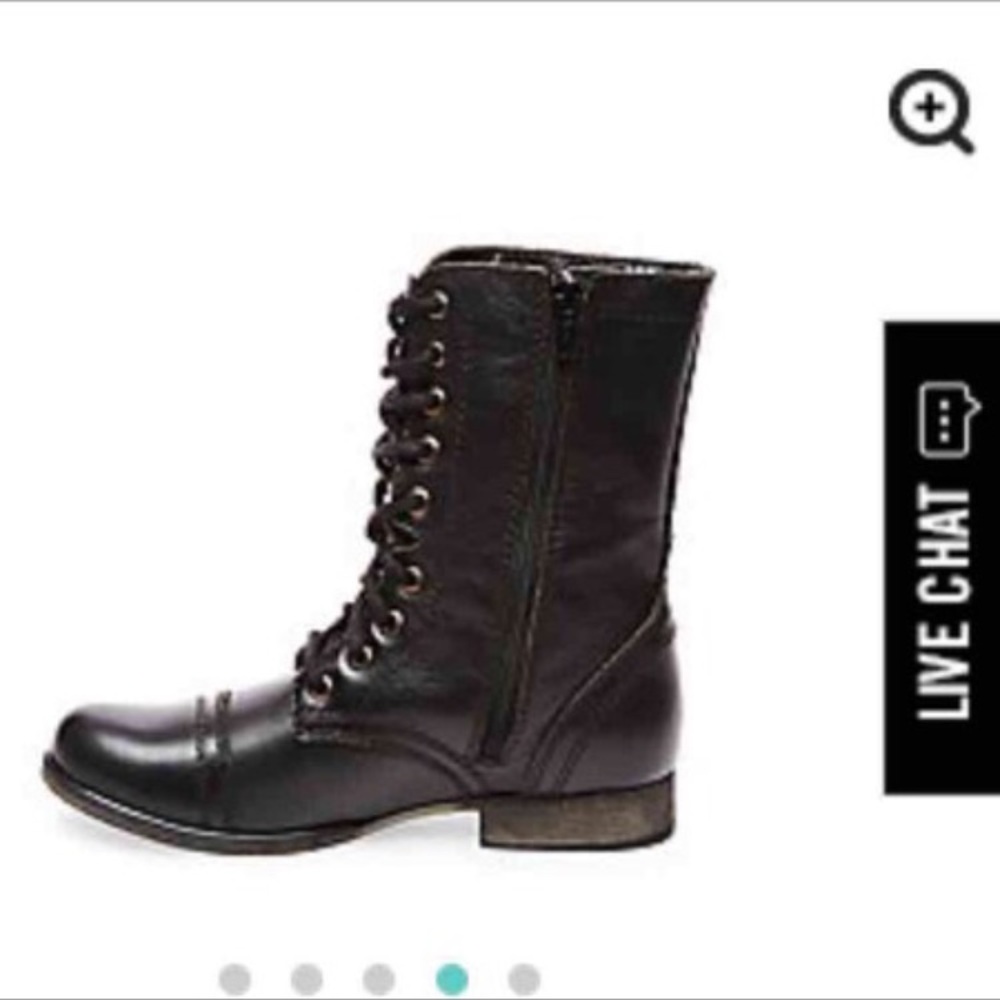 steve madden combat boots - Picture 2 of 4