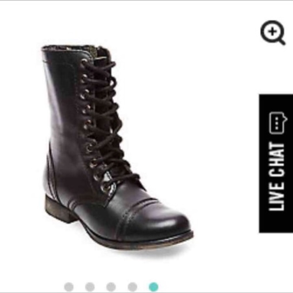 steve madden combat boots - Picture 4 of 4