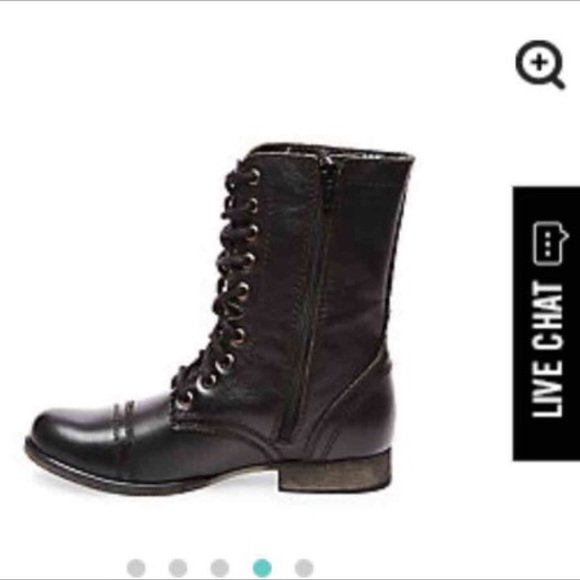 steve madden combat boots - Picture 2 of 4