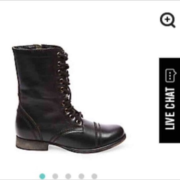 steve madden combat boots - Picture 3 of 4