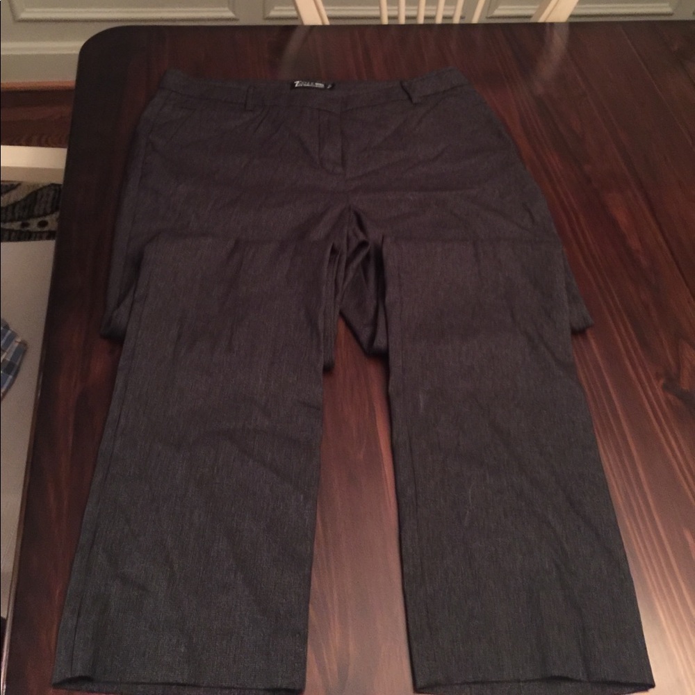 7th Avenue Design Studio 12 Tall Stra. Leg Slacks
