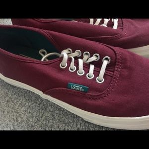 NEW Limited edition burgundy vans