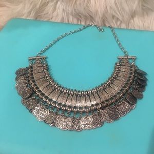 Silver Statement Necklace