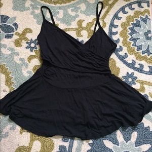 Boohoo Peplum Tank Top