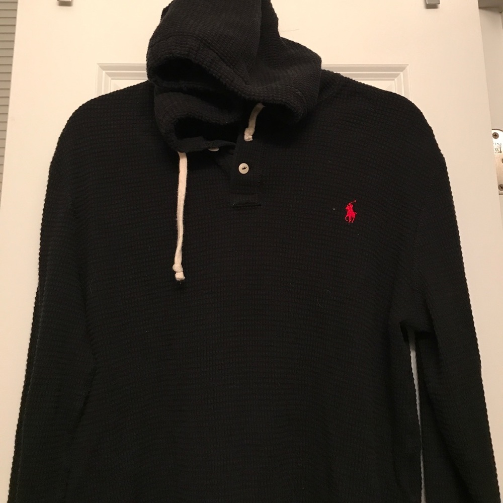 Ralph Lauren polo waffle hoodie