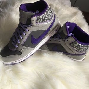 Purple Nike High Tops
