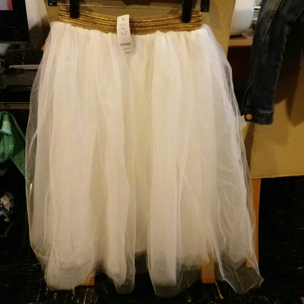 Bebe Tulle Skirt Small