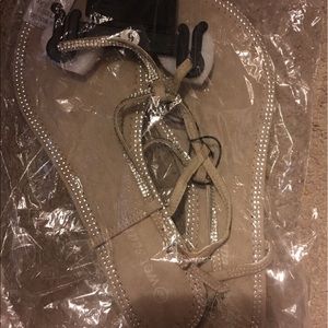 *Brand New* Wet seal gold sandals