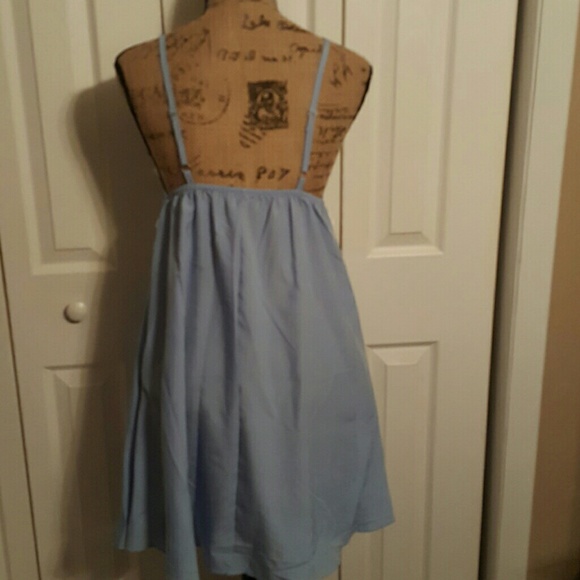 Cute Light Blue Dress NWOT - Picture 3 of 3
