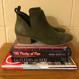 Olive Booties