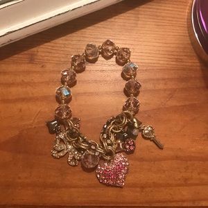 Betsey Johnson Charm Bracelet