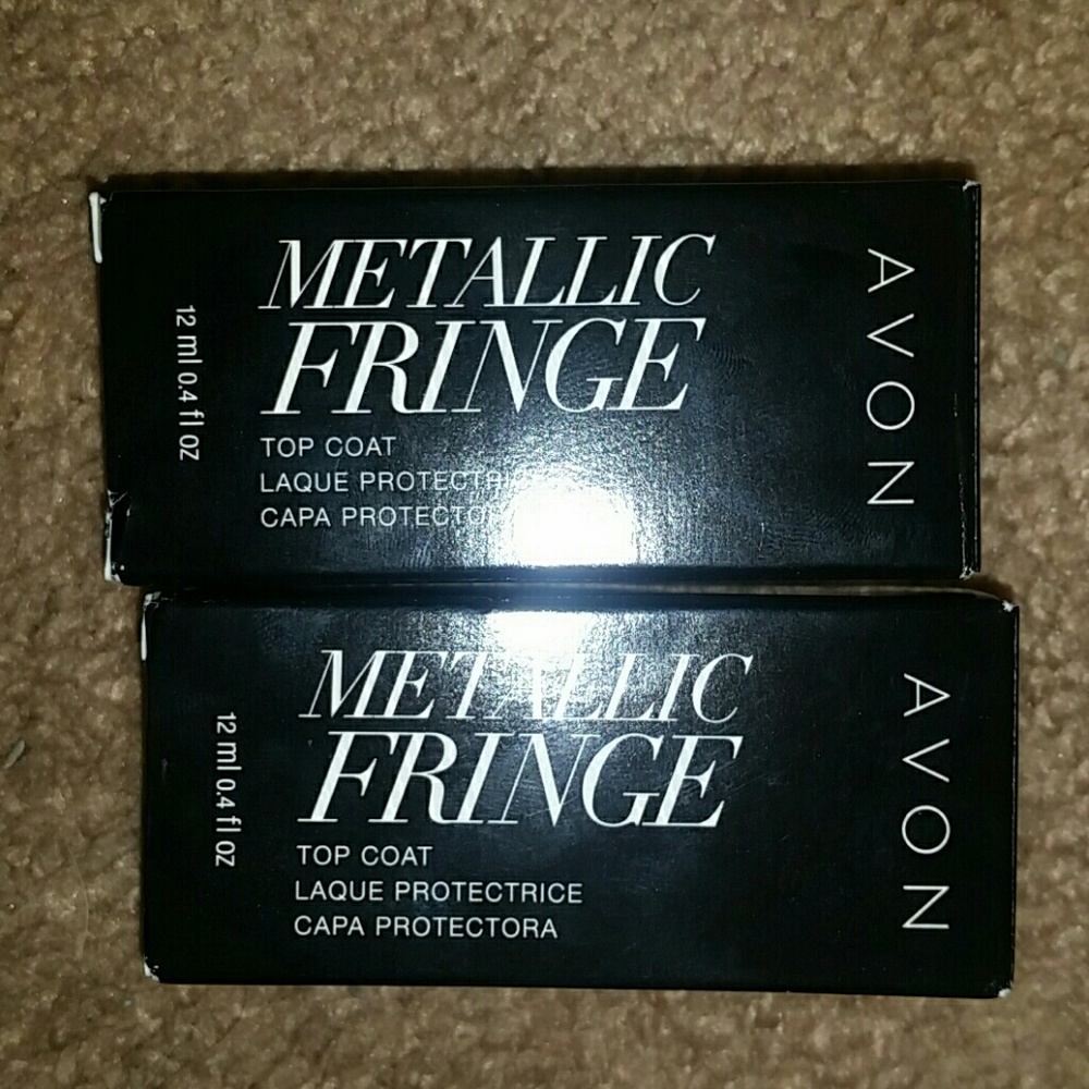 AVON METALLIC FRINGE TOP COAT