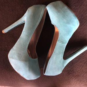 Tiffany Blue Heels