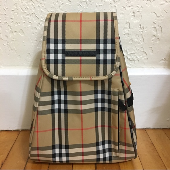 burberry print backpack