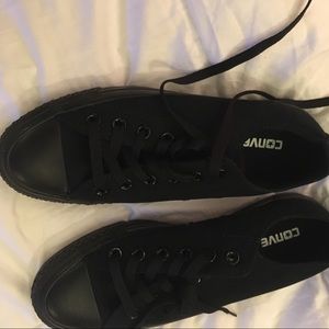 All black Converse