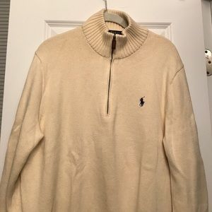 Polo 3/4 zip sweater