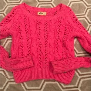 Hollister pink sweater