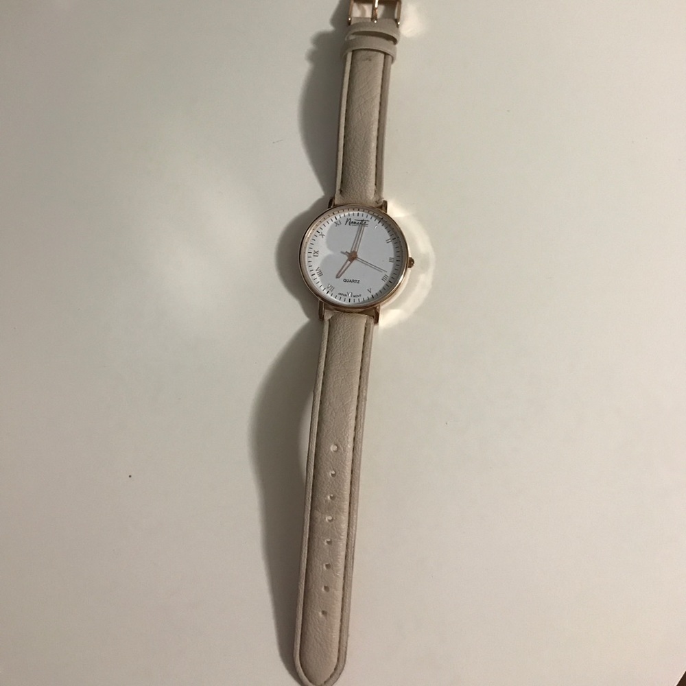 Vegan leather Blush Nanette Watch