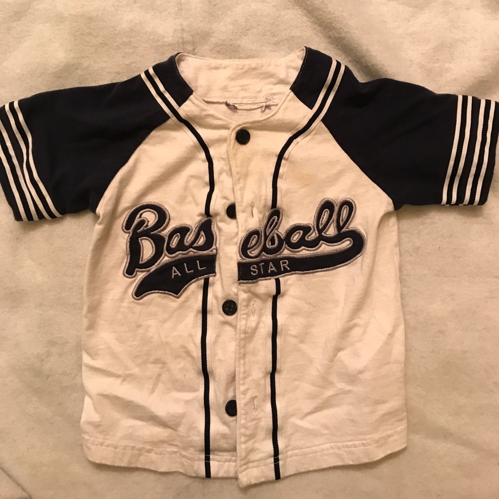 Boys Baseball Shirt