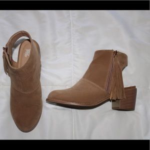 Black Poppy Heeled Booties