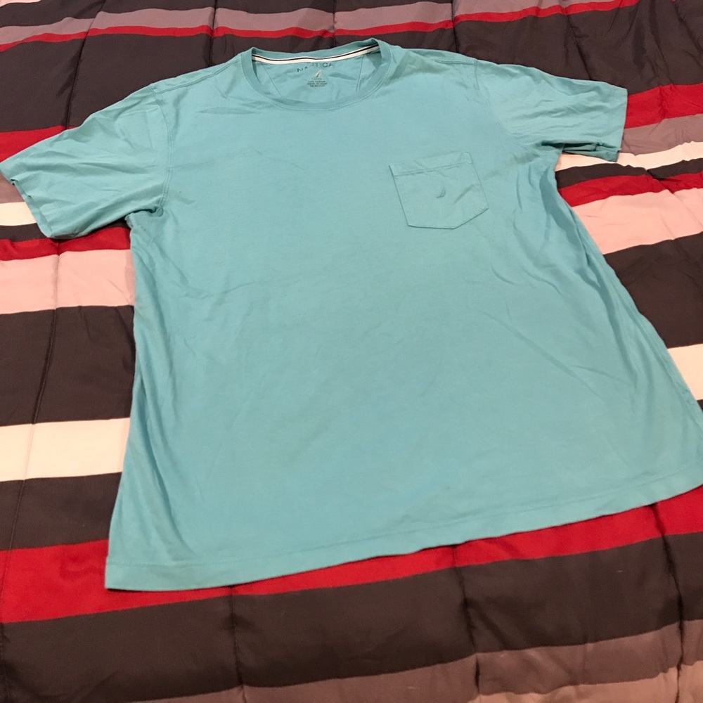 Light blue Nautica tee shirt